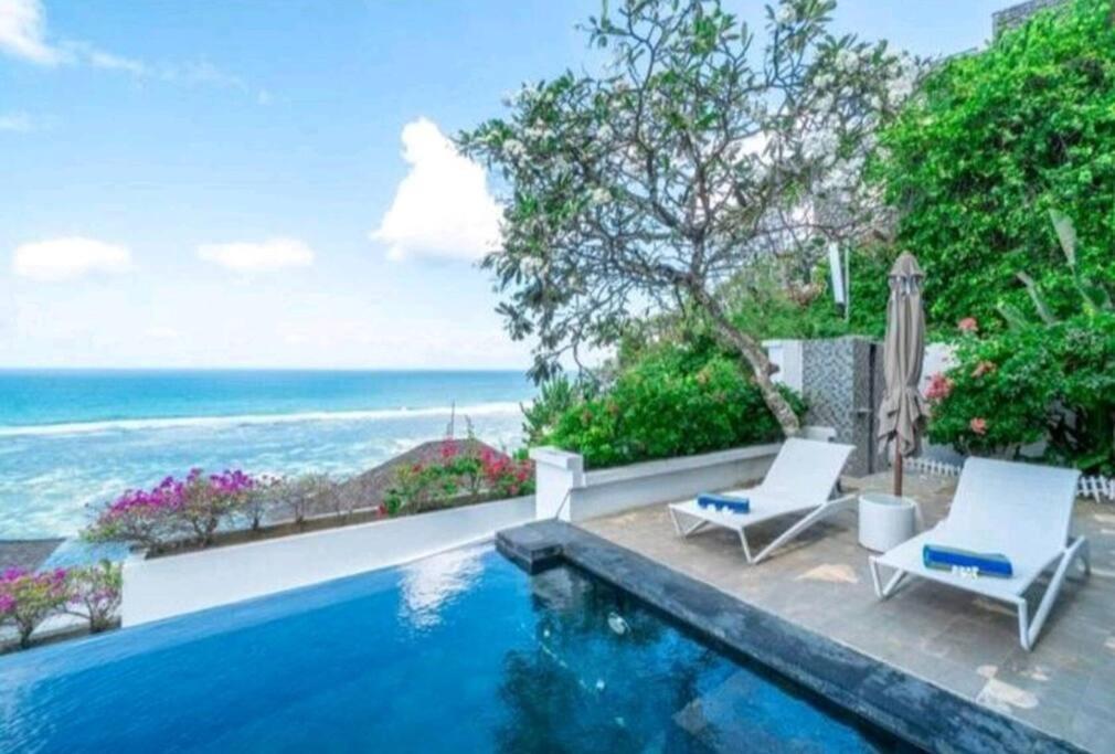 Nusa Dua Ocean View With Private Beach ภายนอก รูปภาพ